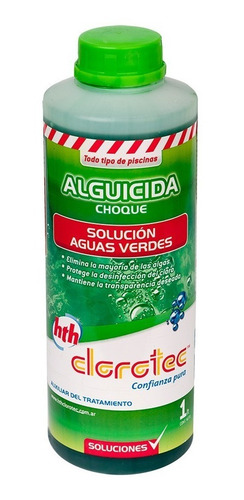 Imagen 3 de 10 de Kit Clorotec Activa Agua Verde Para Pileta