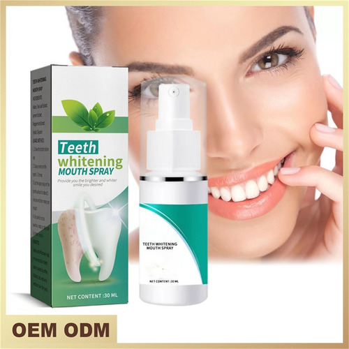 Limpador Parcial E De Dentaduras, Spray Clareador De Dentes,