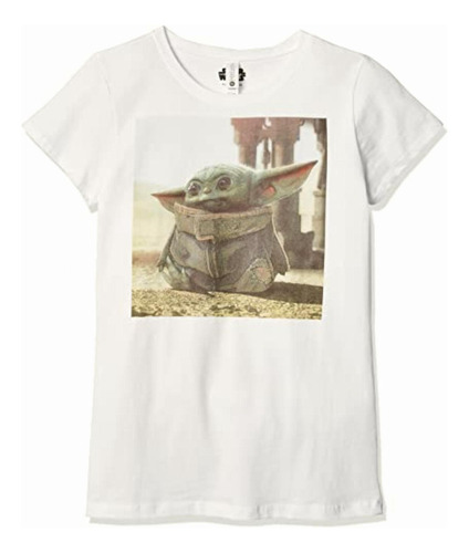 Star Wars Camiseta Para Niña, Blanco, X-large Color Blanco