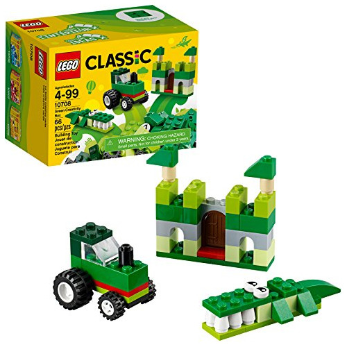 Kit De Construcción Lego Classic Green Creativity Box 10708