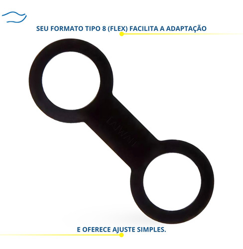 Prendedor De Tubo De Respiração Snorkel Esporte Marítimo