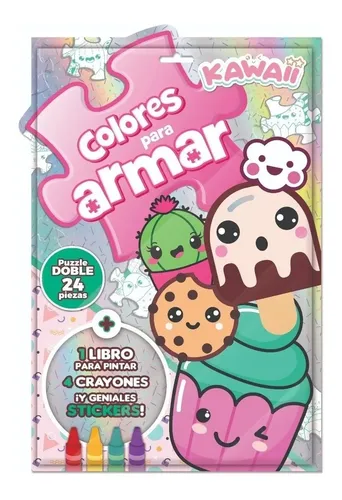 Set Colores Para Armar - Kawaii