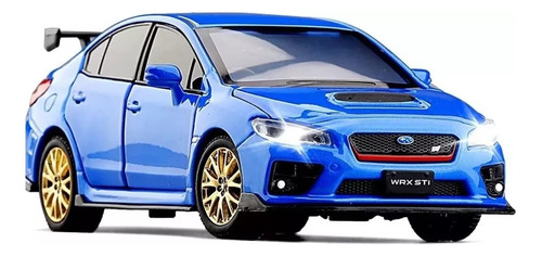 Impreza Wrx Sti S207 Diecast Modelo Carros Corrida Espo1 202