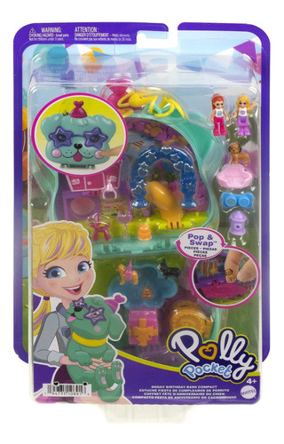 Polly Pocket Fiesta De Cumpleaños Para Perros Juego Compac