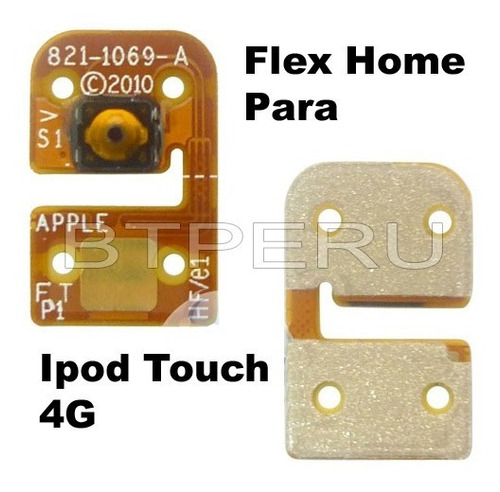 Boton Flex Home Para iPod Touch 4g Repuesto Inicio Original