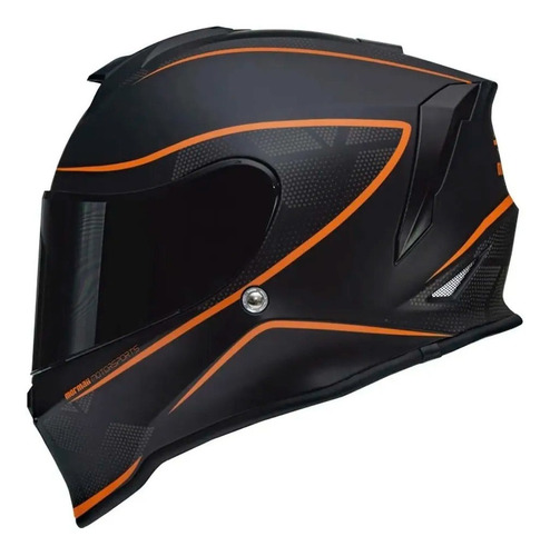 Capacete Mormaii Classic Laranja Fosco