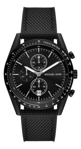 Michael Kors Hombre Michael Kors Mk9143 Accelerator Color de la correa Negro Color del bisel Negro Color del fondo Negro