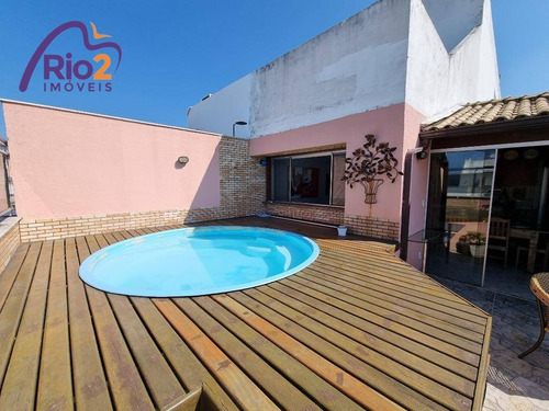 Imagem 9 de 30 de Cobertura Com 3 Dormitórios À Venda, 170 M² Por R$ 999.900,00 - Rio 2 - Rio De Janeiro/rj - Co0014