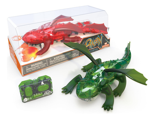 Control Remoto Robot Dragon Hexbug Recargable Para Niños May