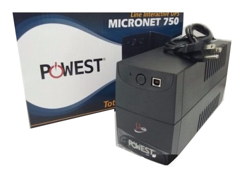 Imagen 2 de 3 de Ups Nicomar 750va Micronet 750 Powest Regulador De Voltaje