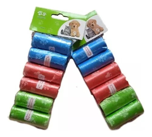 Repuesto Bolsas Para Perro X6 Rollos - C/u X 50 Bolsas