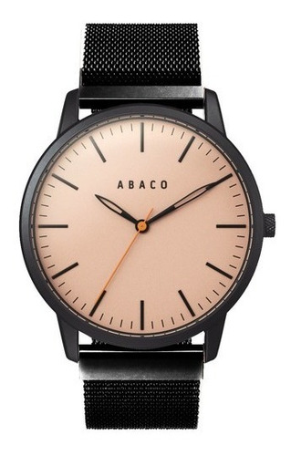 Imagen 3 de 6 de Reloj Ábaco - Original - Tesla Sepia + Mesh Negra