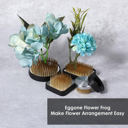 A Kit Japonês Ikebana Kenzan De 4 Peças Para Arranjo De