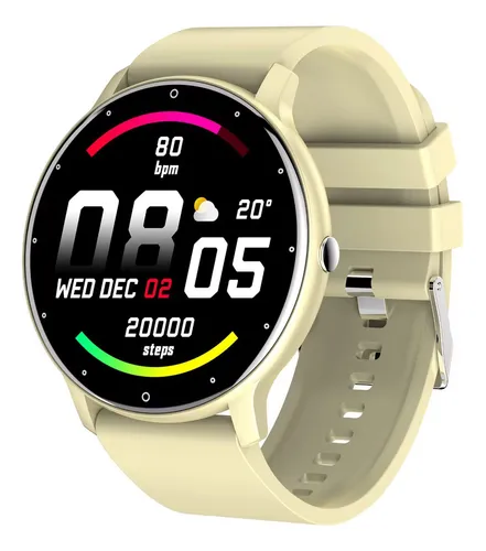 Reloj Inteligente Smartwatch Deportivo Llamadas Bt Linkon Blanco Mesh Beige Beige