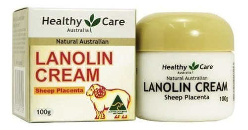 Lanoline Cream With Sheep Placenta 100gm Por Healthy Care Au