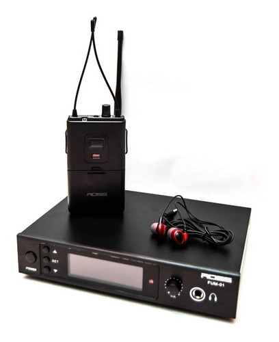 Imagen 4 de 10 de Sistema De Monitoreo Inalámbrico In-ear Ross Fum-001 Cu
