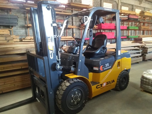 Imagem 8 de 9 de Empilhadeira Goodsense Diesel 3500kg - Torre Triplex 4.5m