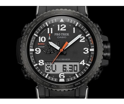 Imagen 2 de 5 de Reloj Casio Protrek 3 Sensor Prw-50y-1a
