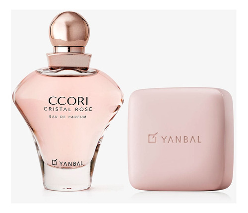 Set Ccori Cristal Rosé: Eau De Parfum + Jabón - Yanbal