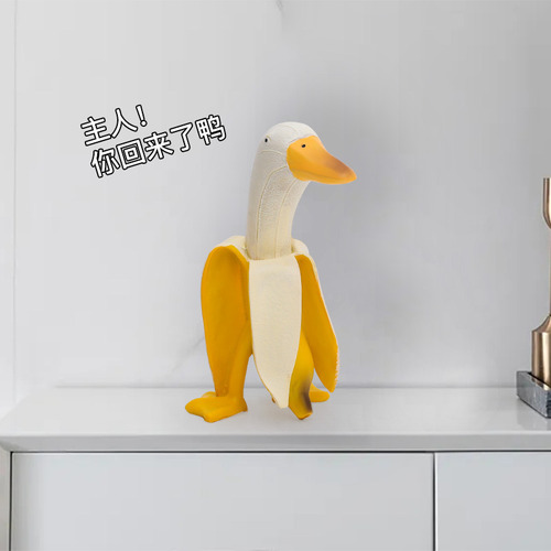 Adornos De Pato De Plátano, Innovadores Y Bonitos Dibujos An