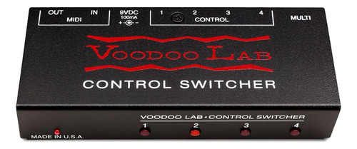 Voodoo Lab Control Switcher Midi Amp Commander
