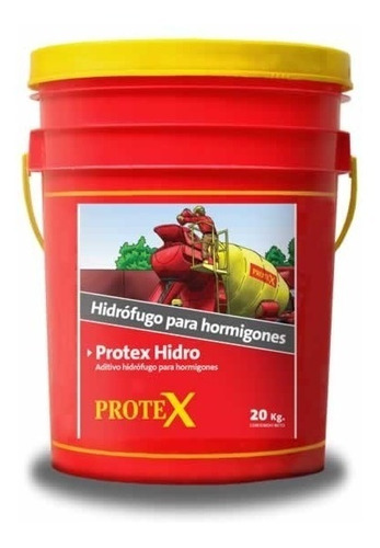 Protex Hidro Aditivo Hidrófugo De Masa Para Hormigones 20kg