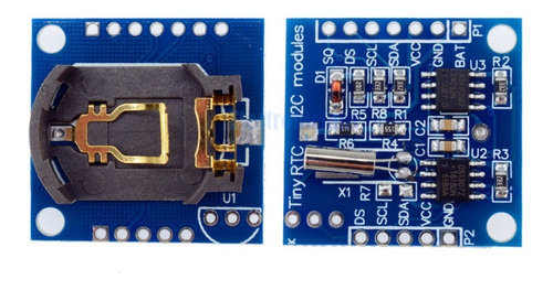 Módulo Rtc Ds1307 I2c Com Eeprom Arduino Pic Raspberry Time