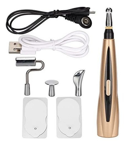 'gold Electronic Acupuncture Massage Pen,'