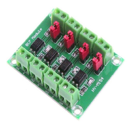 Modulo Optoacoplador 4 Canales 3.6-24v A 3.6-30v Electronica