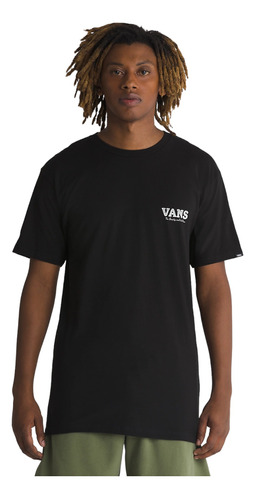 Remera Vans Modelo Rosethorn Tee Negro Nueva Colección