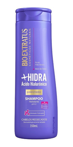 Shampoo Bio Extratus +hidra 350ml Limpeza Hidratante