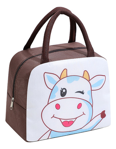 Bonita Bolsa De Almuerzo Con Dibujos Animados