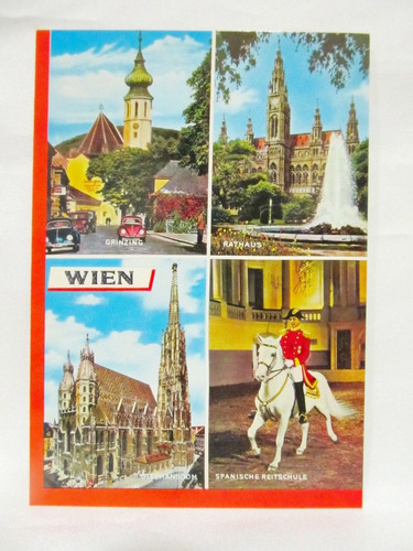 El Arcon Tarjeta Postal Collage Fotos De Wien Viena