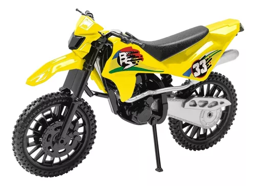 Moto De Brinquedo Infantil Motocross Trilha Motinha De Plastico Grande