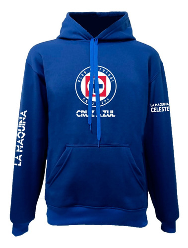 Pack Sudadera, Playera Y Gorra Diseño La Máquina Cruz Azul