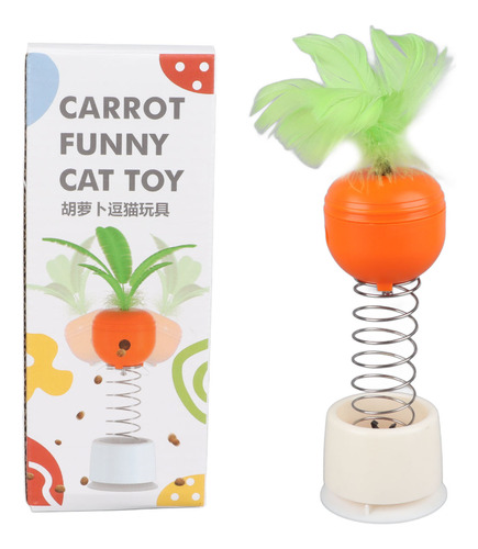 Dispensador De Bolas De Comida Para Gatos Toy Treat Spring I