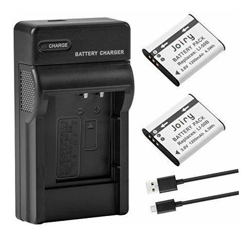 Batería Y Cargador Para Olympus Li 50b Compatible Con ...