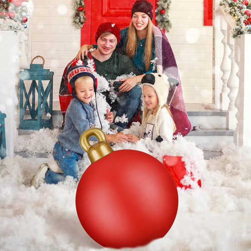 Bola Decorada Inflable De Navidad Bolas De Navidad Inflables