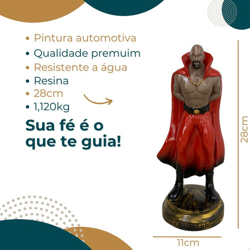 Imagem Exu Marabo Realista r Umbanda Candomble