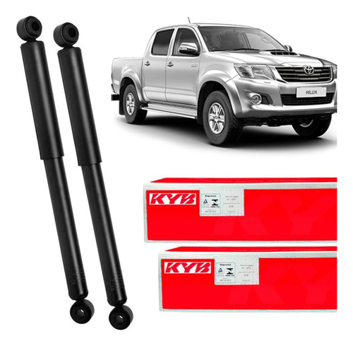 Par Amortecedor Traseiro Hilux Sr 2.7 Picape 2014 Kyb