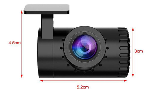 Li Câmera Usb 1080p Dvr Dash Cam 170°, Sensor G,