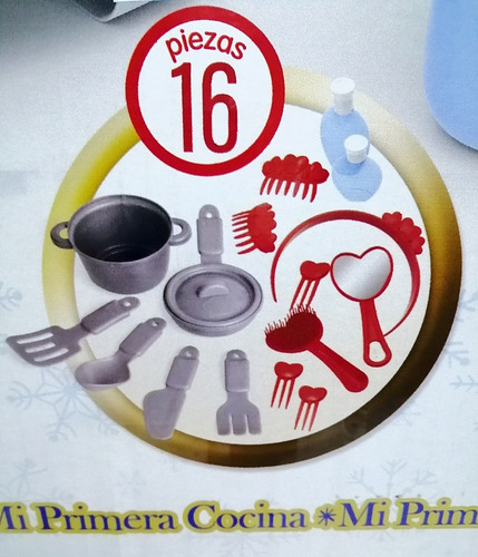 Cocina Infantil Y Tocador Infantil Duplo