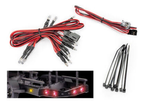 Arnés De Cables, Luz Led P/remolque De Bote Traxxas # 10349