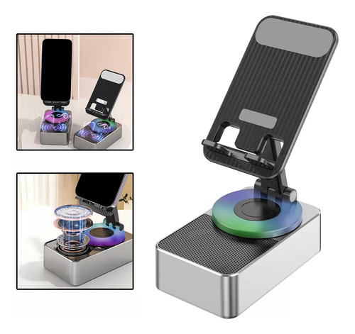 Mz Soporte For Teléfono Con Altavoz De Audio, Base