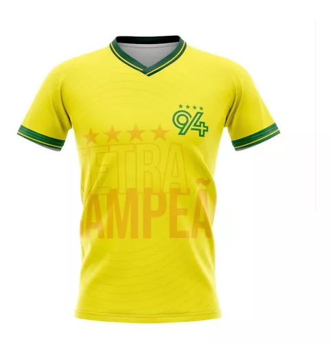 Camisa Brasil 1994 n 11 Lotto Masculina - Camisa de Time