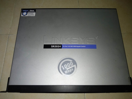 Linksys (cisco) Sr2024 24-port 10/100/1000 Gigabit Switch (Usado)