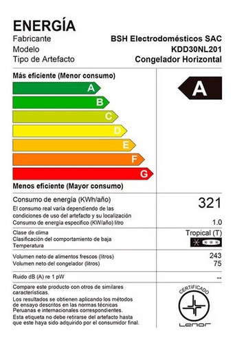 Refrigerador Bosch 318l Top Freezer - Kdd30nl201