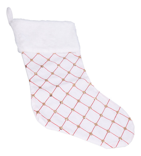 Bolsa De Regalo Con Forma De Calcetín Navideño, Adorno De Le