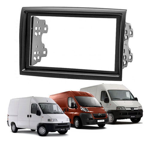 Marco Adaptador Doble Din Citroen Jumper Peugot Boxer Ducato