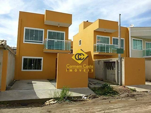 Imagem 2 de 20 de Casa Com 2 Dormitórios À Venda, 86 M² Por R$ 250.000,00 - Chácara Mariléa - Rio Das Ostras/rj - Ca0641